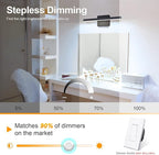 VOLISUN Modern Bathroom Vanity Light 15.7 inch, 12W Dimmable 5CCT Led Bathroom - Image 3