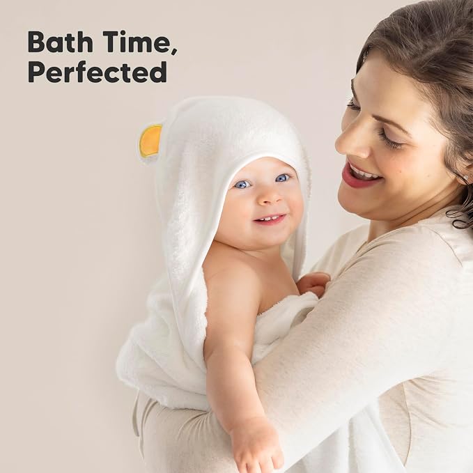 KeaBabies Hooded Baby Towel for Newborn - Image 9