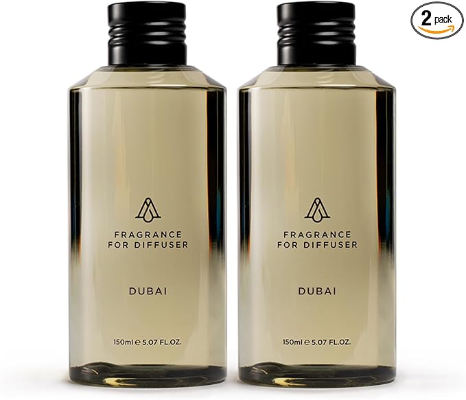 AromaPlan Hotel Scents Dubai 2-Pack Luxury Aroma & Hotel Fragrance Diffuser by AromaPlan