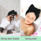 Shintop Spa Headband, Soft Carol Fleece Makeup Headband - Image 7