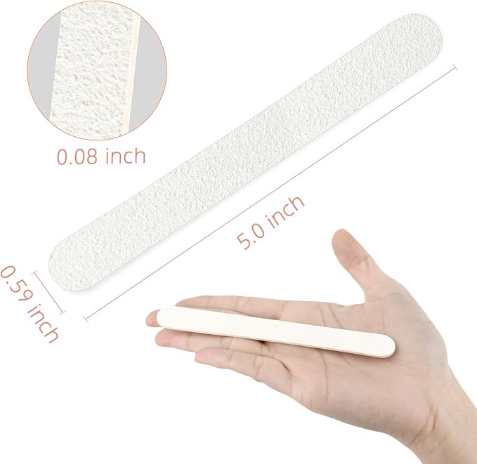 Professional Nail Files Double Sided Emery Board 80/100 Grit - Image 2