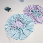 Adjustable Silk Satin Bonnet Hair Care Caps - Image 6