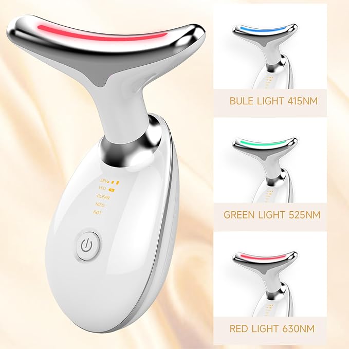 Neck Face Device, 3 in 1 Portable Face Sculpting Tool, Three Modes Facial Skin - Image 3