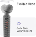 bed geek Handheld Cordless Personal Wand Massager – Waterproof, USB Rechargeable - Image 4