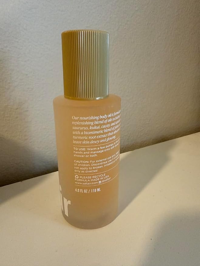 Saltair Body Oil – Silky After Shower and Bath Dry Oil - Image 4