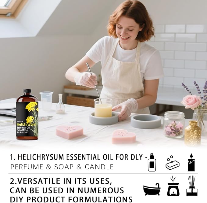Helichrysum Essential Oil, Helichrysum Oil 16 Fl Oz 480 ML - Image 7