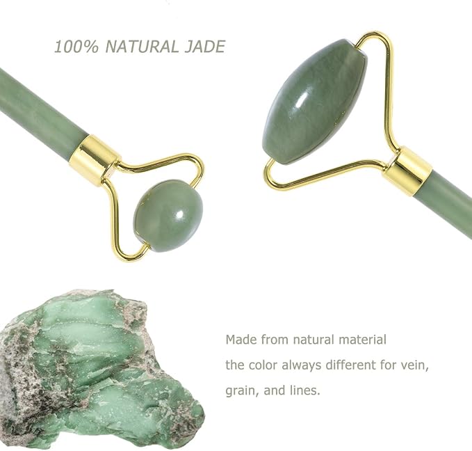 rosenice Jade Beauty Vessel Gua Sha Massage Tool Set - Image 4