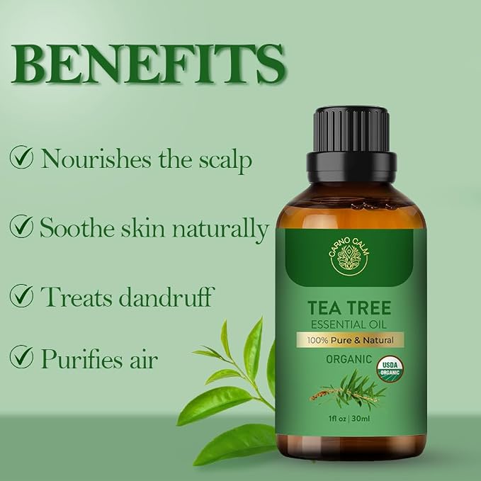 Tea Tree Essential Oil | USDA Certified Organic Tea Tree Oil | - Image 5