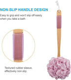 AmazerBath Shower Sponge Loofah Back Scrubber, PE Soft Mesh Loofah Body Scrubber - Image 3