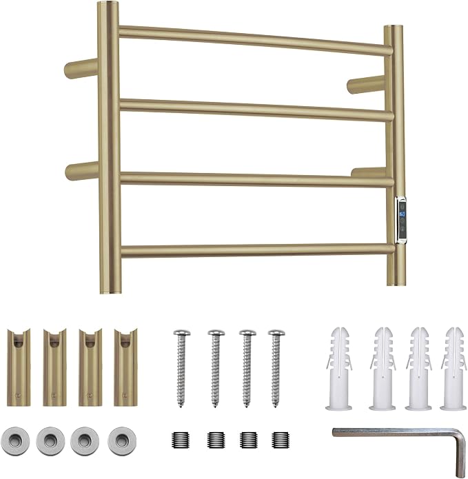 Heated Towel Racks for Bathroom, Wall Mounted Electric Towel Warmer Racks - Image 7