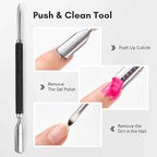 Makartt Cuticle Trimmer Set: Professional Cuticle Nipper and 2 Cuticle Pushers - Image 4