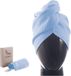 100% Turkish Cotton Hair Towel Wrap by SELARUS