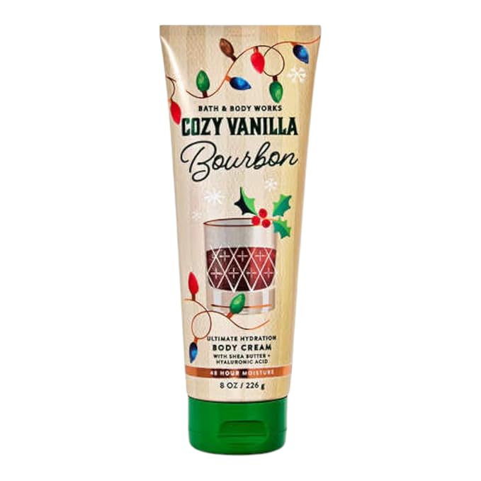 Bath & Body Works Cozy Vanilla Bourbon Ultimate Hydration Body Cream Gift Set by BathBodyWorks