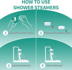 Shower Steamers Aromatherapy, 15 Pack Basket Set - Image 8