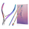 Cuticle Trimmer with Cuticle Pusher and Cutter, YINYIN Cuticle Remover Cutter by YINYIN