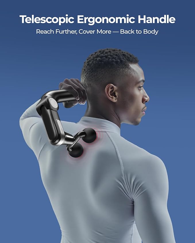 KingPavonini Foldable Massage Gun - Image 2