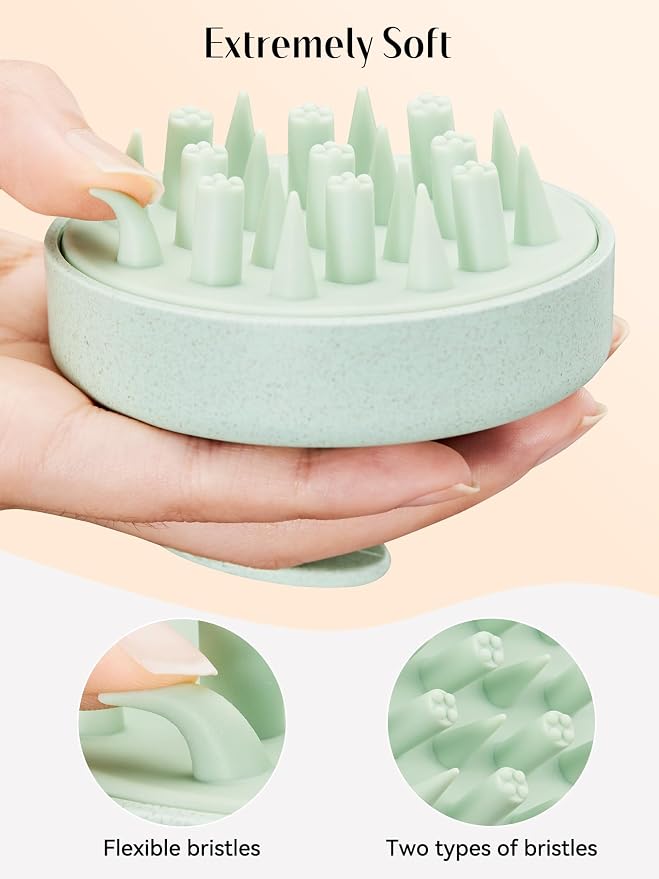 HEETA Hair Scalp Massager for Hair Growth, Shampoo Brush, Scalp Scrubber - Image 2