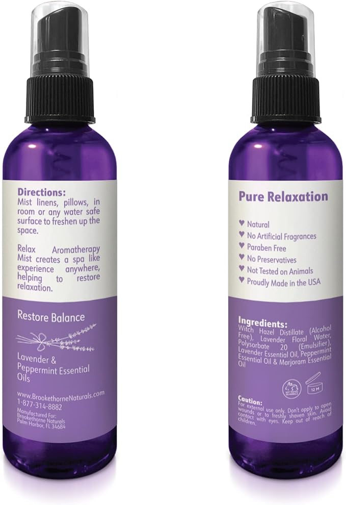 Relax Lavender Spray for Sleep, Natural Linen Spray for Bedding, Perfect - Image 7