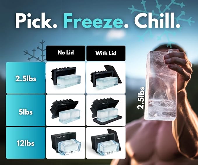 Alaskey® Giant Ice Block Mold 12 lbs | Create Perfect Reusable Ice Bricks | - Image 7