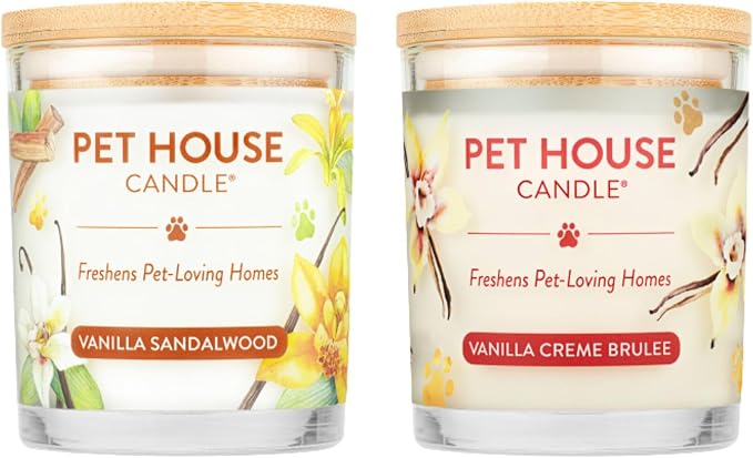One Fur All Pet House Candle 2 Pack by OneFurAll