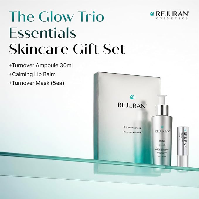 REJURAN® The Glow Trio Essentials Korean Skincare Gift Set – Turnover Ampoule - Image 2