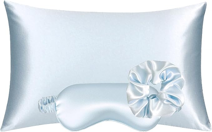Vegan Silk Sleep Set, Vegan Silk Pillowcase by KISMETICS