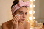 Casoty 12 Pcs Pink Spa Headband, Makeup Headband - Image 4