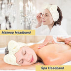 Shintop Spa Headband Soft Carol Fleece Makeup Headband - Image 7