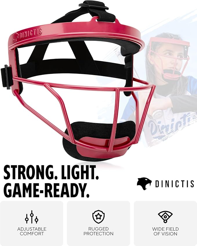 Dinictis Softball Face Mask, Lightweight, Comfortable, - Image 4