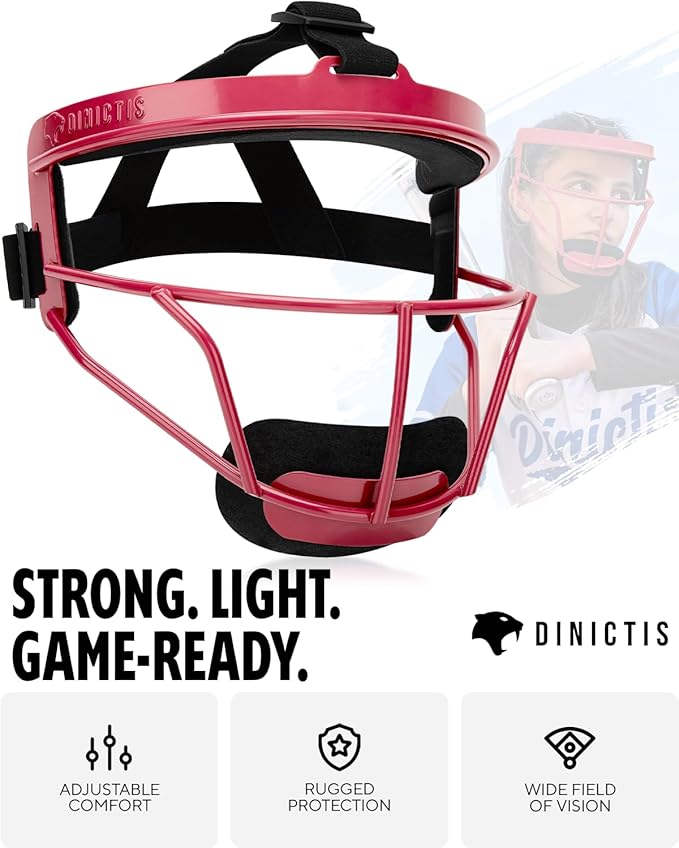 Dinictis Softball Face Mask, Lightweight, Comfortable, - Image 4