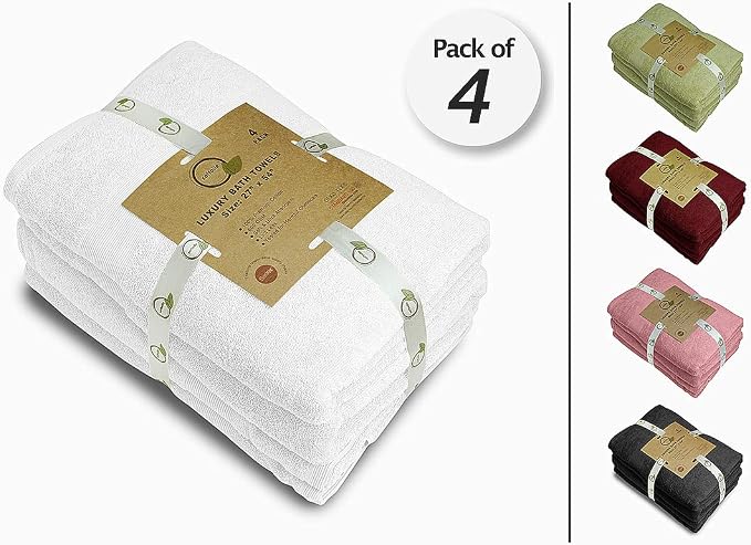 Softolle Luxury Bath Towels Set of 4 | Towels - Image 2