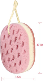 3 Pcs Bath Sponge for Women, Kids. Sponge Loofah Body Scrubber Shower Sponge - Image 7