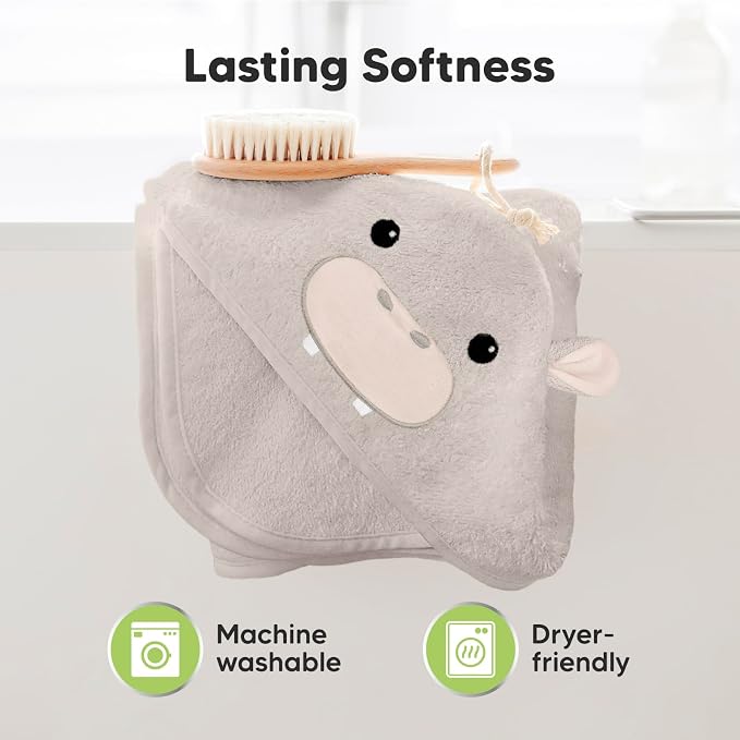 KeaBabies Hooded Baby Towel for Newborn - Image 6