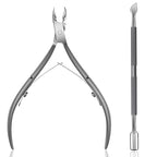 Ejiubas Cuticle Trimmer with Cuticle Pusher Cuticle Nipper Professional Grade by Ejiubas