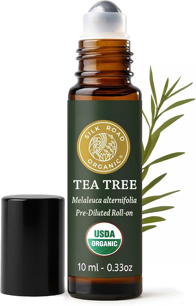 Silk Road Organic Tea Tree Essential Oil Roll On by SILKROADORGANIC