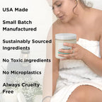 Sumbody USA Vanilla Shea Sugar Body Scrub Goat Milk Moisturizing Exfoliating - Image 7