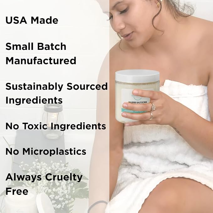 Sumbody USA Vanilla Shea Sugar Body Scrub Goat Milk Moisturizing Exfoliating - Image 7
