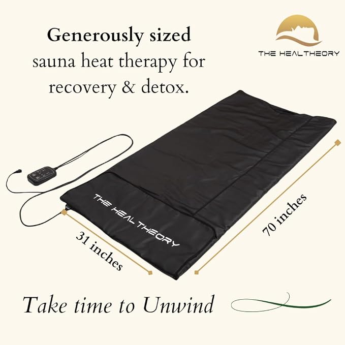 Refresh Infrared Sauna Blanket – Far Infrared Heat Therapy Blanket - Image 2