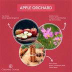 Colonial Candle Apple Orchard Scented Jar Candle, 2 Wick, 3.5 oz, Mottled Wax - Image 2