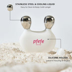 Stainless Steel Bunny Gua Sha & Face Roller, Cryo Rabbit Massager - Image 3