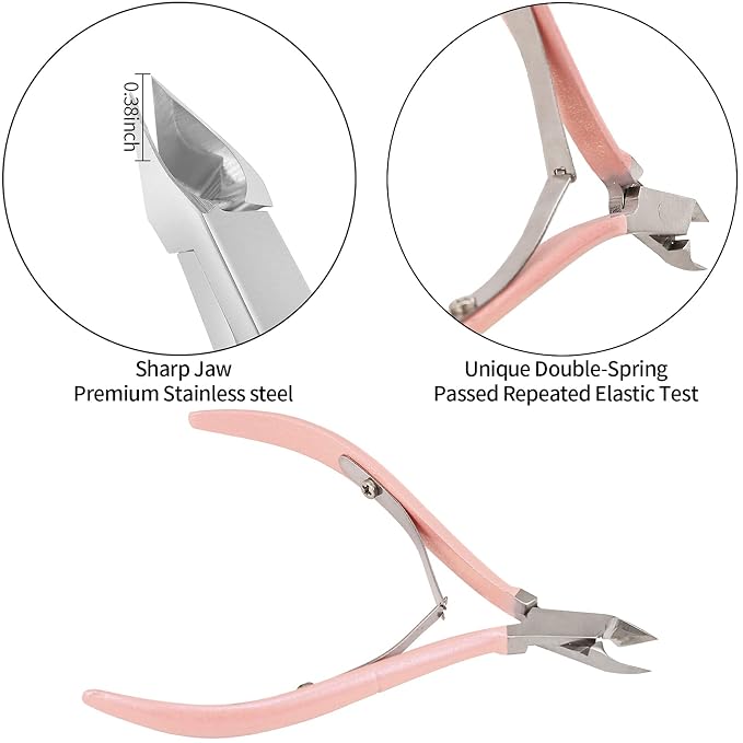 YINYIN Professional Stainless Steel Cuticle Trimmer - Image 2