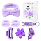 16pcs Skincare Headband Set, Headband Set by Zaritaffy