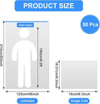 50 Pcs Sauna Bag Plastic Sheeting - Image 3
