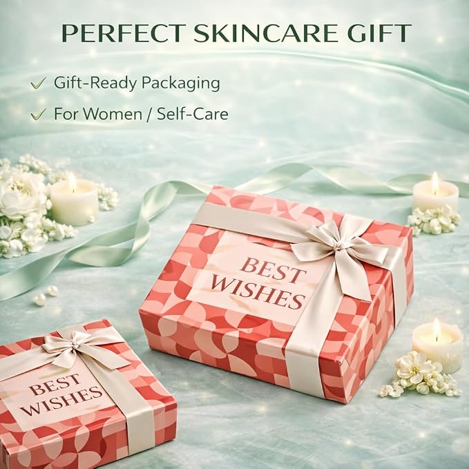 Lymphatic Contour Face Brush & Natural Jade Roller Set - Image 7