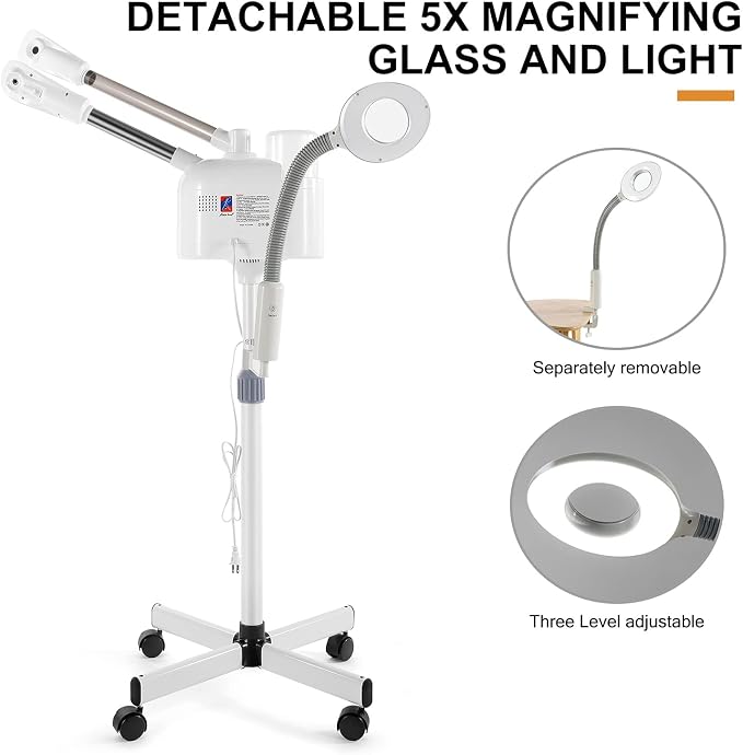 Artist hand Facial Steamer Professional 3 in 1 Hot and Cold Facial Steamer - Image 7