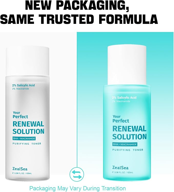 ZealSea Salicylic Acid Toner, BHA Liquid Exfoliant, Pore Minimizer - Image 2
