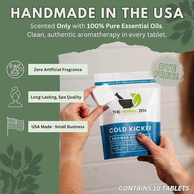Cold Kicker Shower Steamers Aromatherapy - Image 5