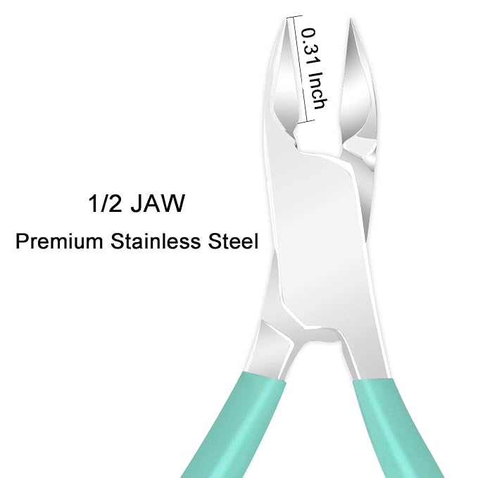 Ejiubas Cuticle Trimmer with Cuticle Pusher Cuticle Nipper Professional Grade - Image 2