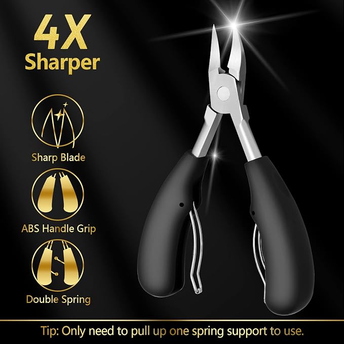 10 PCS Toenail Clippers Tool Kit, Modacraft Professional Podiatrist Nail - Image 3