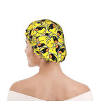 Cute Ducks Shower Cap For Women Reusable Waterproof Double Layers Bath Cap Hair - Image 7